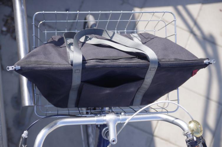 bike front basket bag